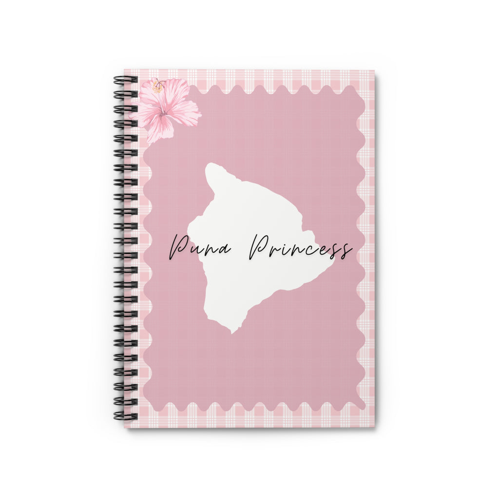 Pink Palaka -Puna Princess- Notebook
