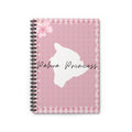 Pink Palaka -Pāhoa Princess- Notebook