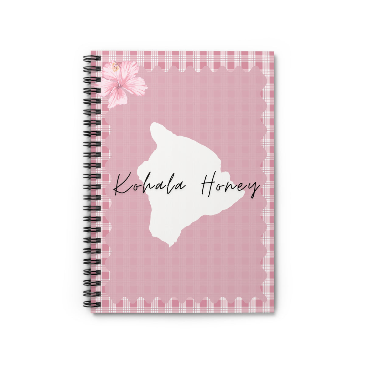 Pink Palaka -Kohala Honey- Notebook