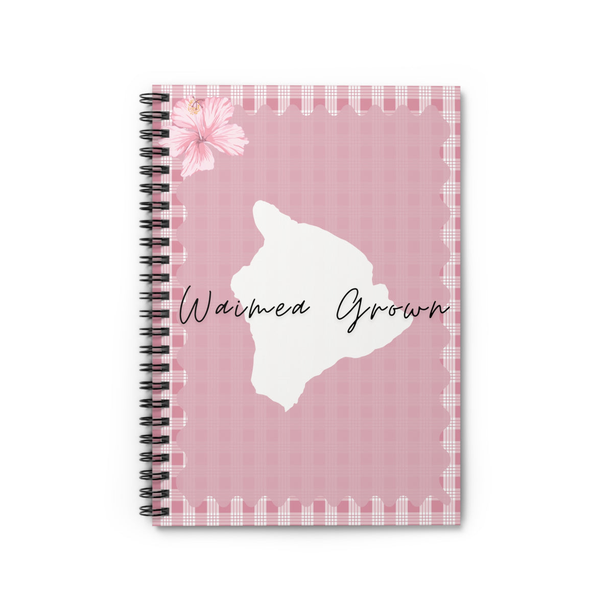Pink Palaka -Waimea Grown- Notebook