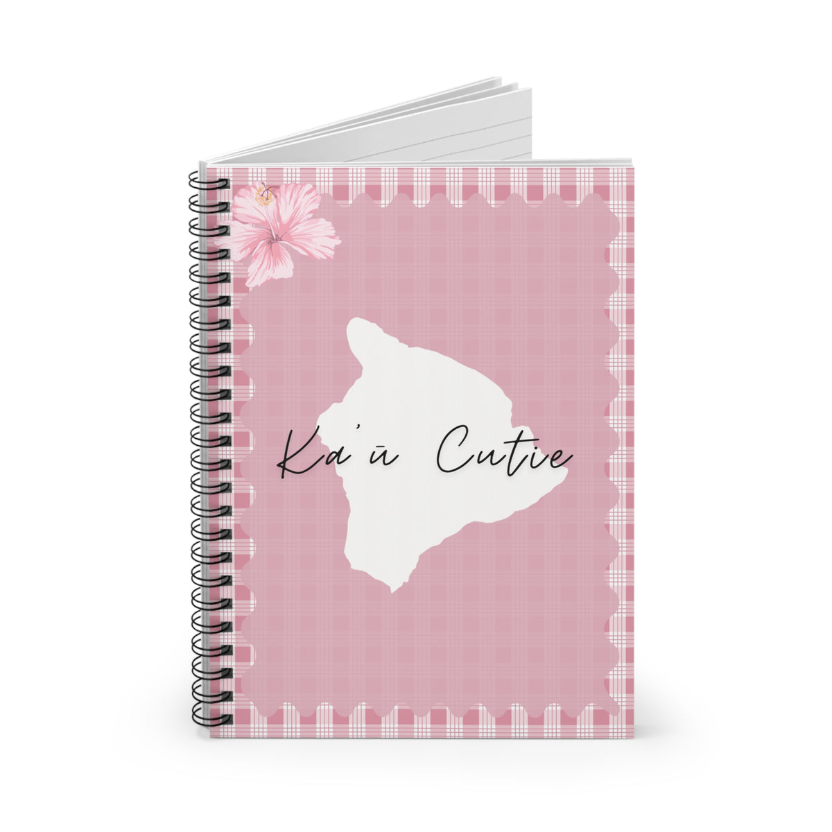 Pink Palaka -Ka’ū Cutie- Notebook