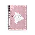 Pink Palaka -Hilo Honey- Notebook
