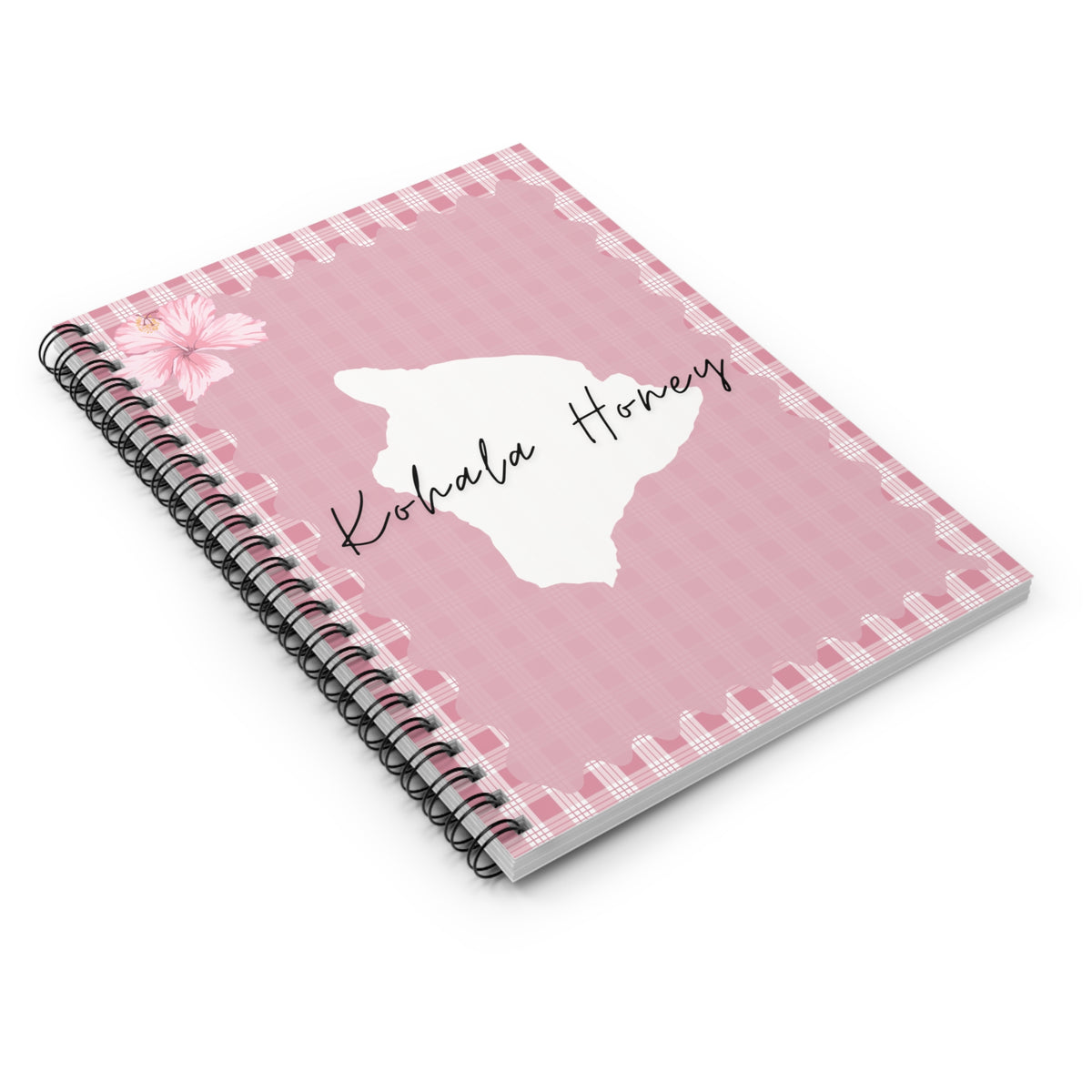 Pink Palaka -Kohala Honey- Notebook