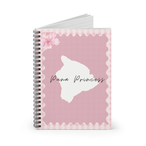 Pink Palaka -Puna Princess- Notebook