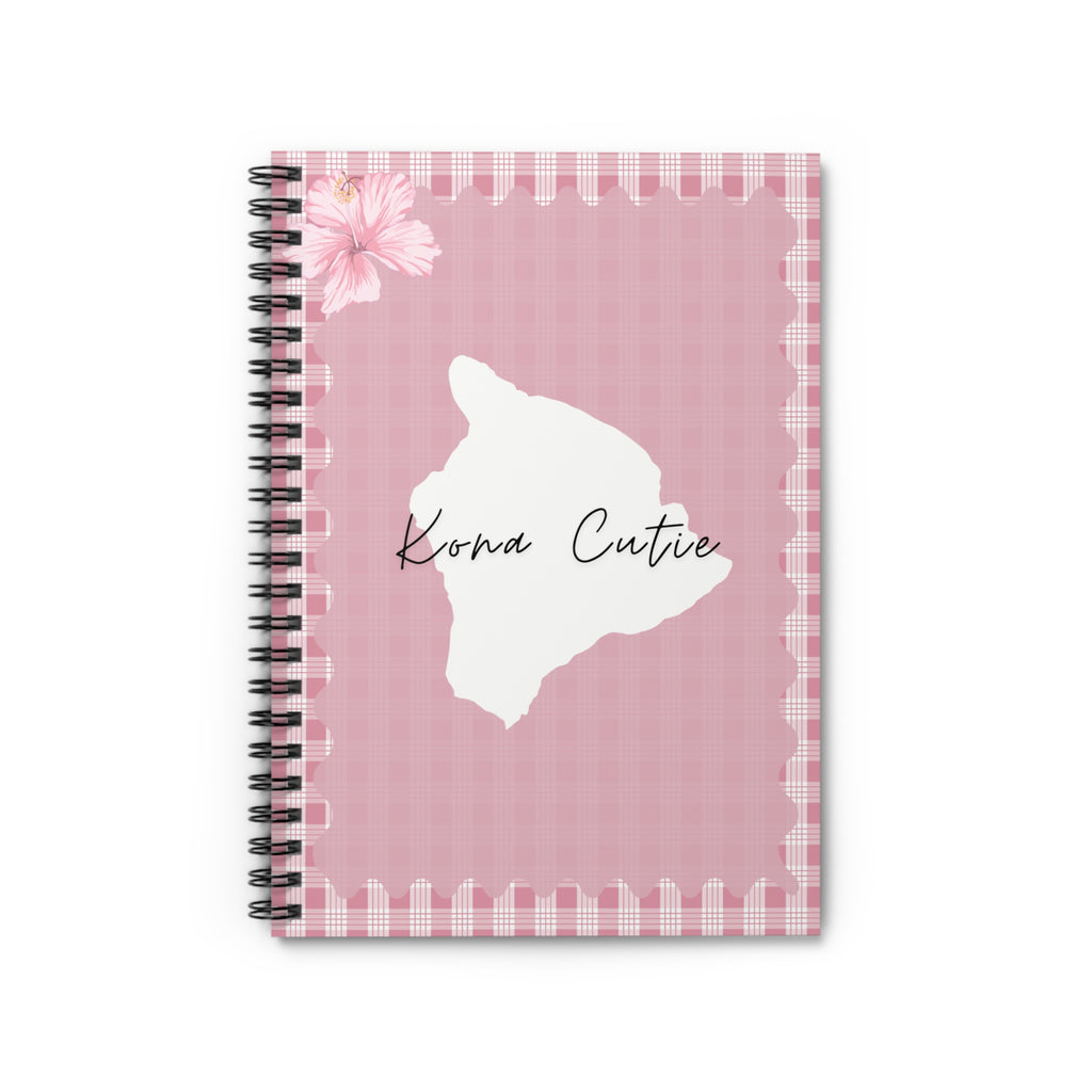 Pink Palaka -Kona Cutie- Notebook