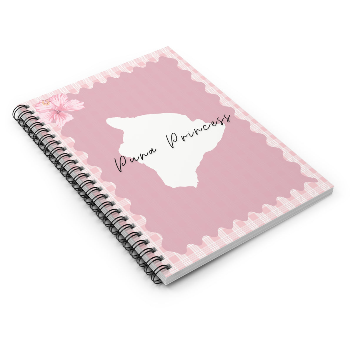 Pink Palaka -Puna Princess- Notebook