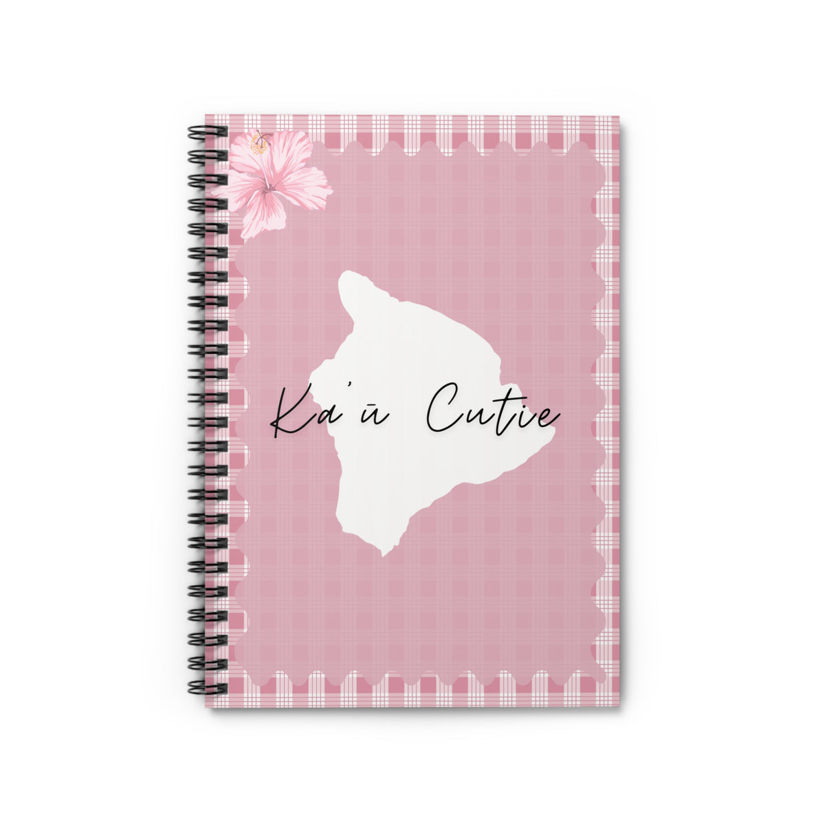 Pink Palaka -Ka’ū Cutie- Notebook